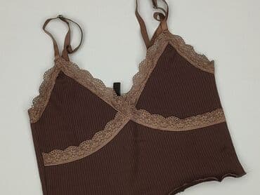 top na jedno ramię stradivarius: H&M Divided, Top damski, rozmiar S — 1