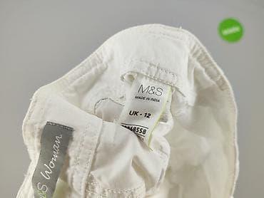 biale kombinezony: Marks & Spencer, Spodnie 3/4 damskie, rozmiar L — 5