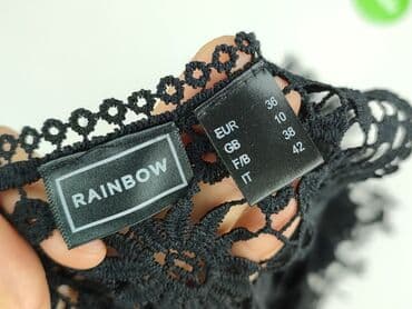 bluzki czarne mohito: RAINBOW, T-shirt damski, rozmiar M — 4