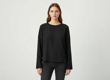 czarne bluzki siateczka: Bluzka damska, rozmiar S — 8