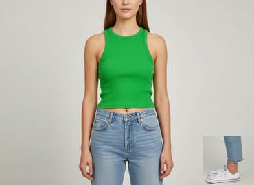 bluzy medyczne: H&M, Top damski, rozmiar S — 7