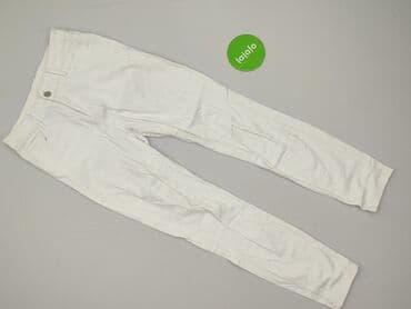 biale szerokie jeansy: Shein, Jeansy damskie, rozmiar S — 3