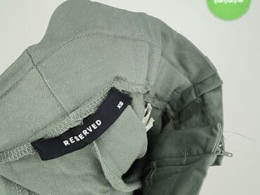 spodnie khaki reserved: Spodnie materiałowe damskie, rozmiar XS — 4