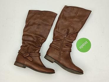 obuwie: Kozaki damskie, rozmiar 40 — 2