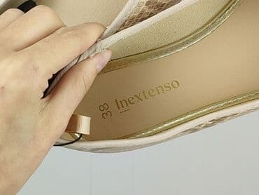 rajstopy do butow z odkrytymi palcami: Inextenso, Balerinki damskie, rozmiar 38 — 5