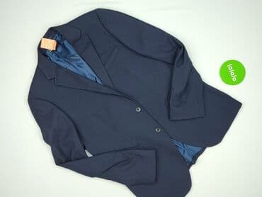 marynarka i koszula: Marynarka męska RILEY (EST. 1992) - Kolor: granatowy - Krój — 2