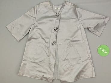 srebrne buty deichmann: Płaszcz damski, rozmiar S — 2