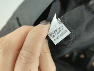 jeansy flare co to znaczy: By Me, Spodnie materiałowe damskie, S — 5