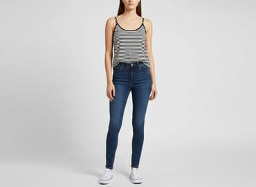 sukienka w kształcie trapezu: Sukienka damska, rozmiar S — 5