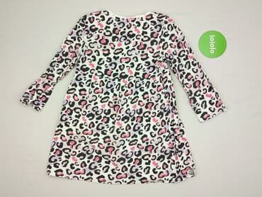 woskowane spodnie z wysokim stanem stradivarius: Dress, Sinsay, 10 years, 134-140 cm, condition - Perfect — 3