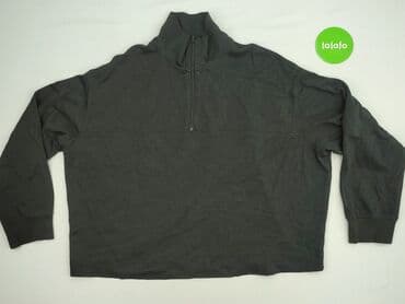 pomarańczowy sweter h: H&M, Bluza damska
, rozmiar 2XL — 2