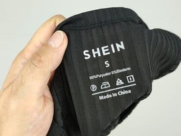 shein czarne bluzki: Shein, Top damski, rozmiar S — 4