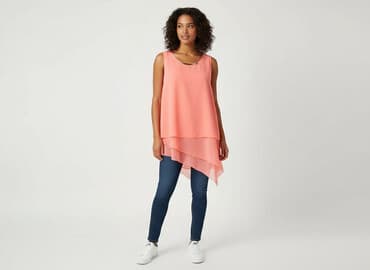 pepsi cola top: Pink Soda, Women's blouse, size L — 6