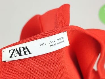 klapki z futrem zara: Zara, Top damski, rozmiar L — 4