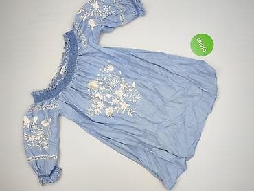 kurtka jeansowa patchwork: Zara, Bluzka damska, rozmiar S — 2