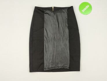 elegancka spódnice z wysokim stanem: Spódnica damska, rozmiar S — 3