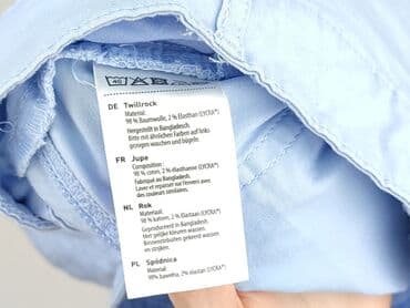 spodniczka alex bialo niebieska: UP2Fashion, Spódnica damska, XL — 5