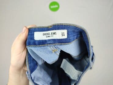 buty zimowe lata 80: Diverse, Jeansy damskie, rozmiar XS — 4