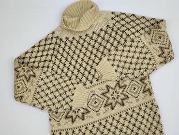 sweter na szydełku z kwadratów: Sweter damski, rozmiar M — 1