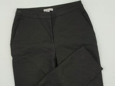 spodnie wrangler czarne: H&M, Spodnie materiałowe damskie, rozmiar XS — 1