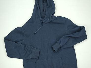 trapstar bluza niebieska: X-MAIL, Bluza z kapturem dla mężczyzn, rozmiar M — 1