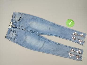 spodnie never denim: Queen Hearts, Jeansy damskie, rozmiar M — 2