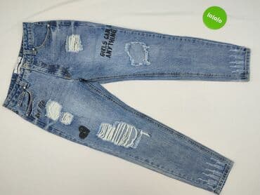 spodnie hello kitty i spiderman: Jeansy damskie, M — 2