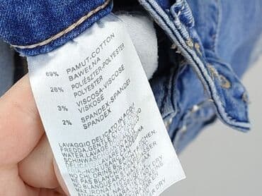 szorty damskie dzinsowe mocno wycięte: Szorty damskie, rozmiar XS — 5