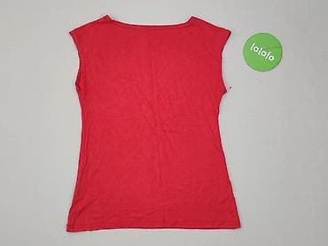 bluza z bufkami: T-shirt damski, rozmiar S — 3