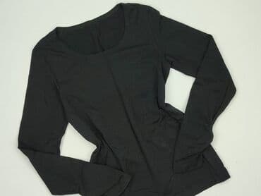 czarne body z długim rękawem gatta: Gatta, Bluzka damska, rozmiar M — 1