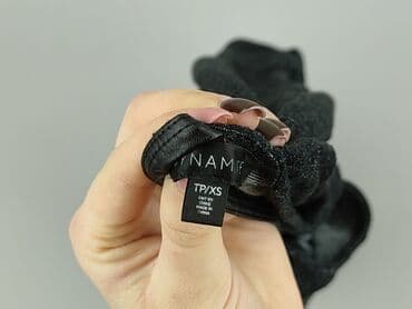 satynowy top pod marynarkę: Bluzka damska, rozmiar XS — 4