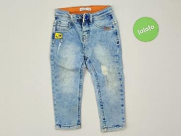 reserved topy: Spodnie jeansowe, Reserved, 6-9 miesięcy, stan - Bardzo dobry — 2