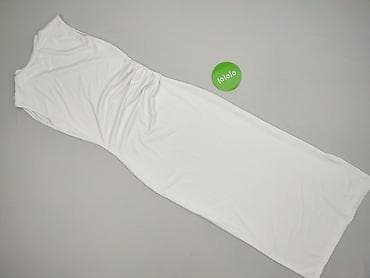 bialy satynowy top: Sukienka damska, rozmiar S — 3