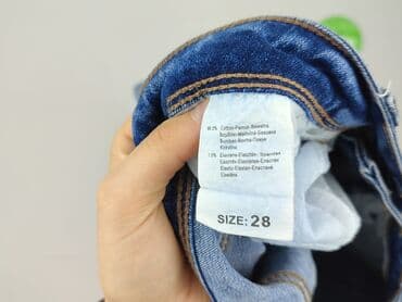 dżinsy ze ściągaczem na dole: Jeansy damskie, rozmiar M — 5