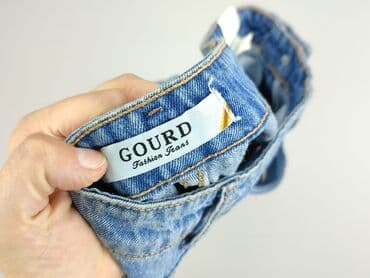 spódniczka dżinsowe z wysokim stanem: Spódnica damska, rozmiar L — 4