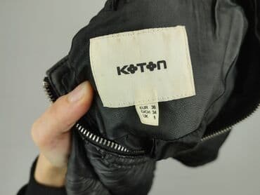 kurtki skórzane poznań suchy las: Koton, Kurtka skórzana damska, rozmiar S — 4