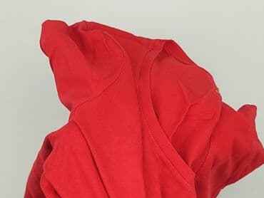 czerwona bluzki z bufkami: C&A, Women's blouse, XL — 6