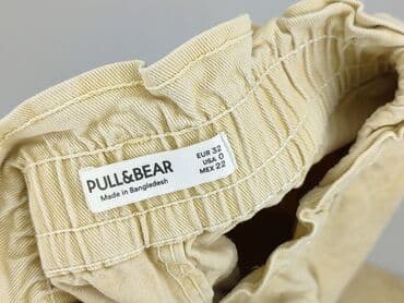 stradivarius spodnie w paski: PULL&BEAR, Spodnie materiałowe damskie, 2XS — 4