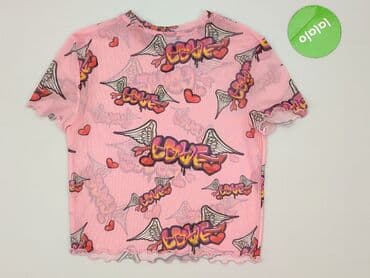 bluzki z siateczki stradivarius: Bershka, T-shirt damski, rozmiar S — 4