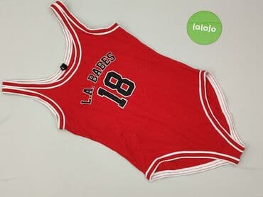 tommy jeans: Red, Body damskie, M — 2