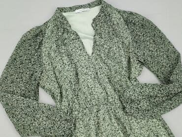 sukienka z długimi bufiastymi rękawami: Reserved, Sukienka damska, rozmiar S — 1