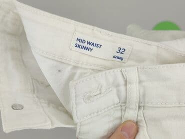 biale spodnie sinsay: Sinsay, Jeansy damskie, rozmiar 2XS — 6