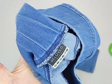 mom jeans: Denim, Jeansy damskie, rozmiar XL — 4