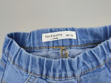 koszulka moraj: Spodnie jeansowe, Fox&Bunny, 12-18 miesięcy, stan - Idealny — 4