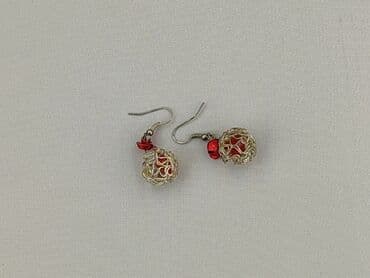 złote dodatki do zielonej sukienki: Earrings, Female, condition - Very good — 1