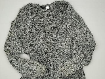 sweter w chmurki: Sweter damski, rozmiar M — 1