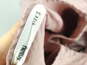 długa sukienki z bufiastymi rękawami: Sukienka damska, S — 4