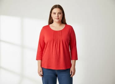 bluzki w stylu japonskim: Bluzka damska, rozmiar 5XL — 5