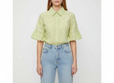 shein czarne bluzki: Shein, Bluzka damska, rozmiar L — 6