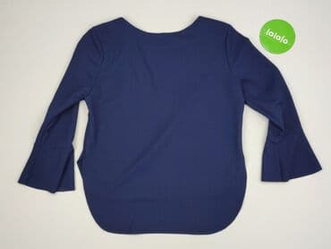 niebieskie sukienki plus size: Bluzka damska, rozmiar M — 3